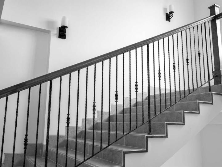 Escalier métallique